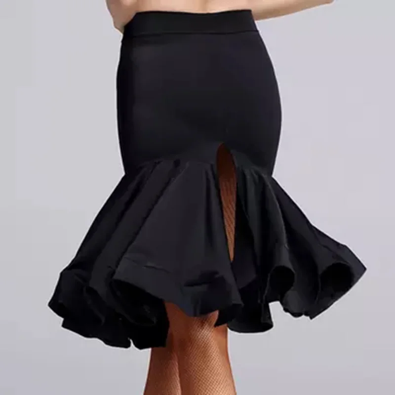 Fashion Ballroom Woman Latin Dance Skirt Top Selling Sexy Tango Samba Cha    for Women robe danse latine femme