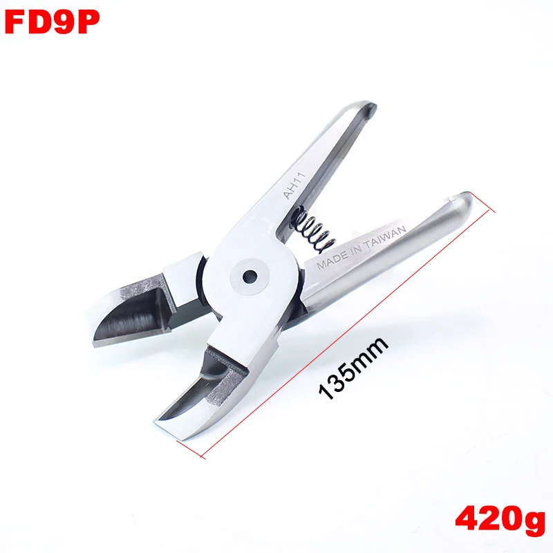 YOUSAILING YS-30+FD9P Pneumatic Nippers Air Scissors/ Nippers Tool Angle Blade Air Cutter Cutting 10mm Soft Plastic