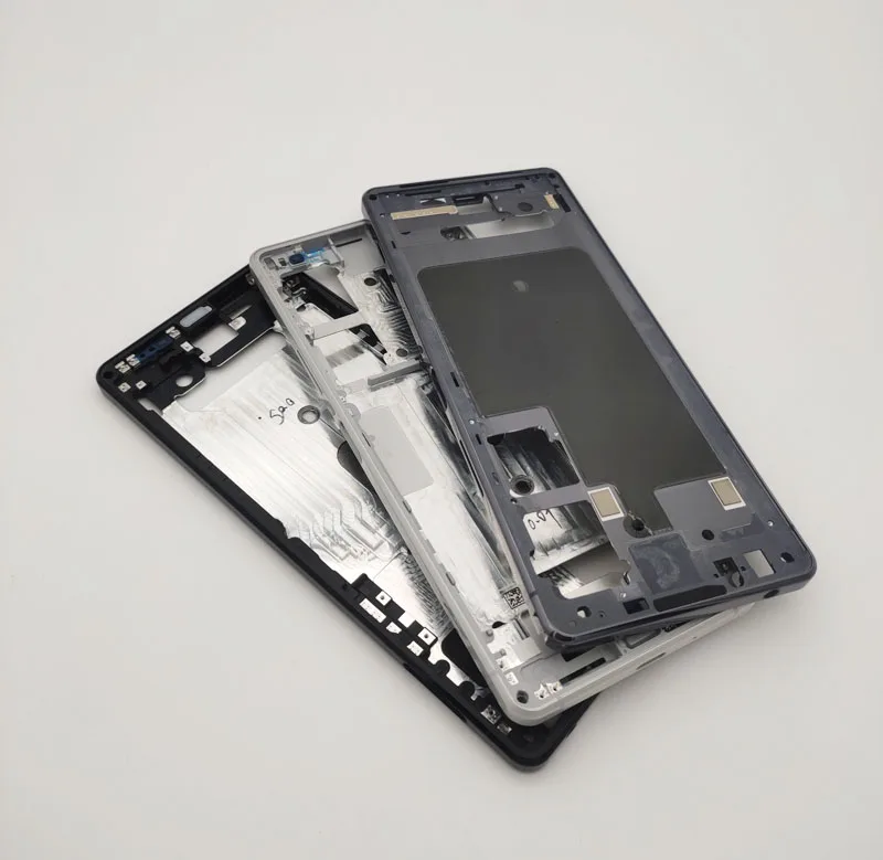 Original For Sony Xperia 1 II / X1 ii LCD Supporting Middle Frame Chassis Bezel Metal Plate Bracket Panel Replacement Parts