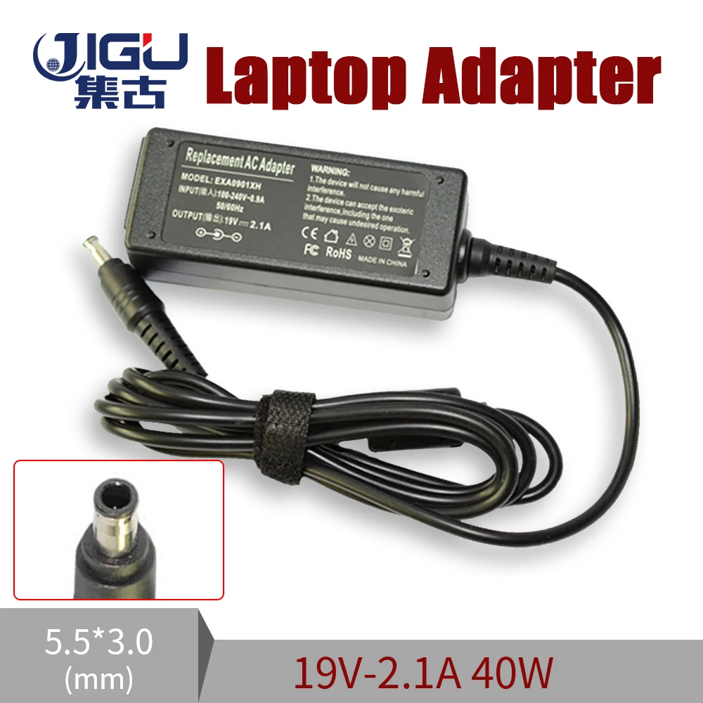 19V 2.1A 40W 5.5*3.0MM Replacement For Samsung np-nc10 nc10 NP-N145 plus NP-N150 Q30 R19 R20 AD-6019 NP-N150 Laptop AC Charger