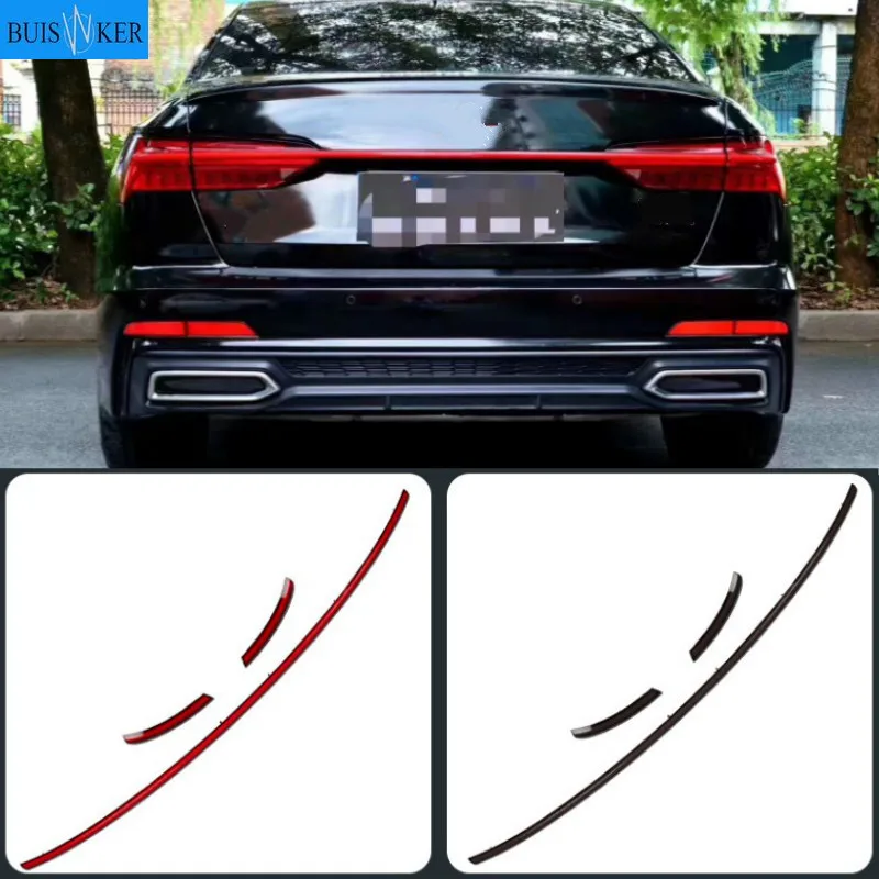 

LED turn signal width light modified new streamer through tail light For audi new a6 a7 a8 D4 D5 C8 Through trunk rear lamp