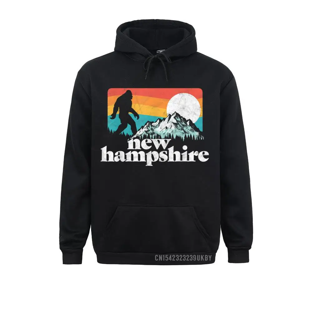 

Retro New Hampshire Bigfoot Mountains Hoody Ostern Day Hoodies Long Sleeve Normal Sportswears Funny Cool Sweatshirts