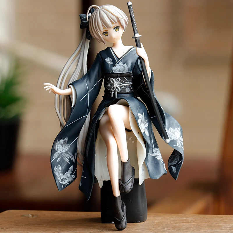 Japan Anime kawaii Future Yosuga no Sora Sakura Action Figures Toys Girls PVC Figure Model car home CollectionToys home decor