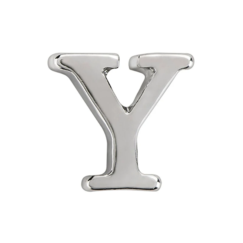 10pcs letter Y floating charms for Living glass locket