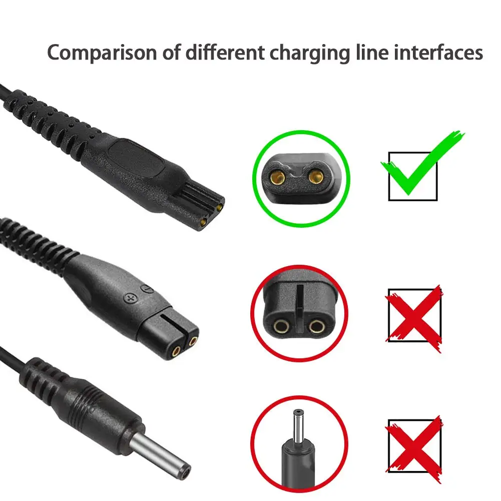 USB Shaver Charger for Philips-Norelco HQ8505 Norelco 7000 5000 3000 Series Shaver Power Cord 5V Replacement Charger Cord