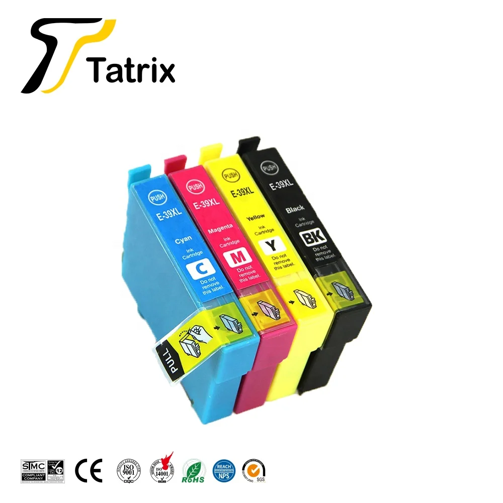 

Совместимый чернильный картридж Tatrix для Epson 39XL T39XL Φ C13T04J192 C13T04L192 для Epson