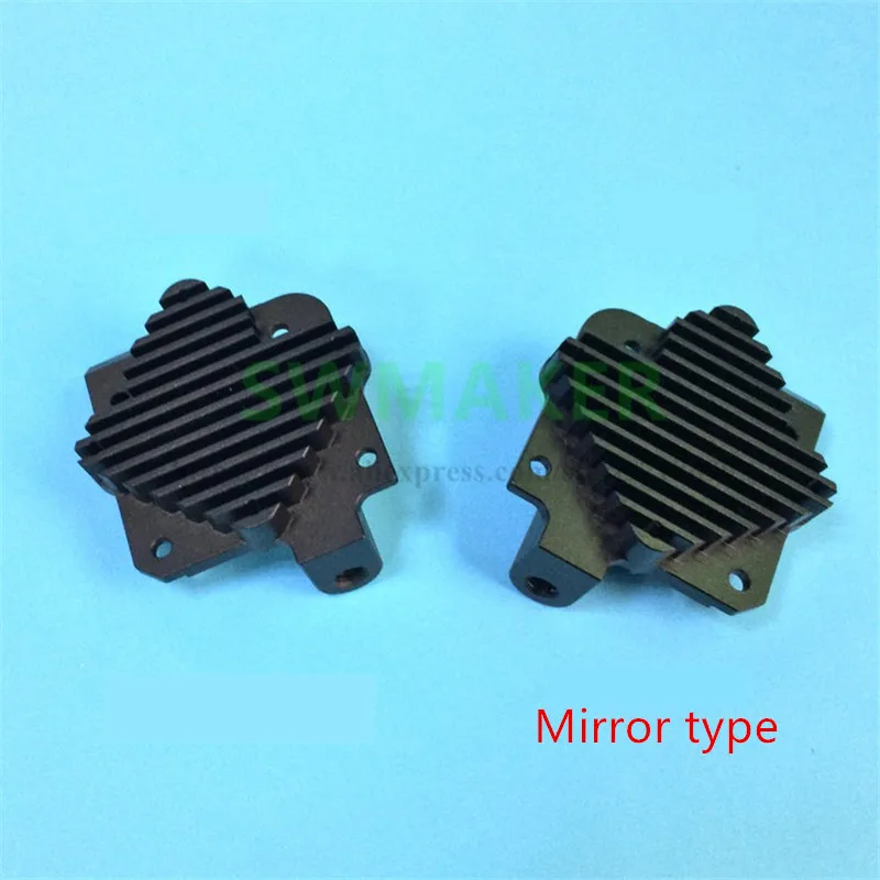 Mirror type Titan Aero Upgrade Heatsink heat sink for Titan extruder Reprap Prusa I3 MK2 3D printer spare parts
