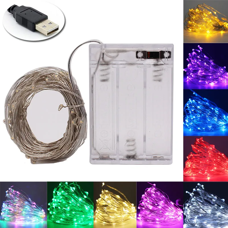 2M 5M 10M LED String Light with Bottle Stopper for Glass Craft Bottle Wedding Decoration Christmas string lights