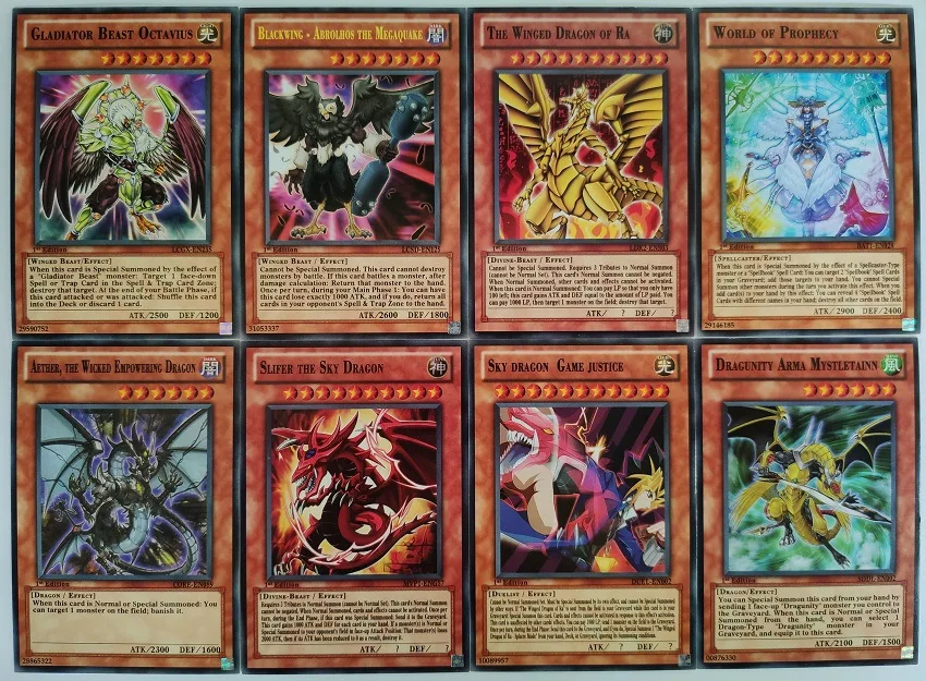 41pcs Yu Gi Oh Japanese Anime English Card with Iron Box 40pcs Yugioh Cards + 1pcs Flash Card Kids Collection Toy Gift