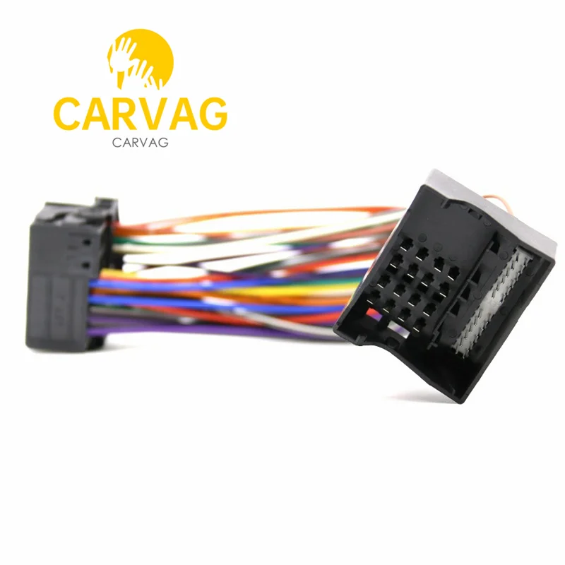 Upgrade Quadlock Extension 40 pin Adapter Cable - For VW Golf VI Jetta 5 6 MK5 MK6 Passat B6 B7 TIGUAN RCD330 RCD510 RNS510