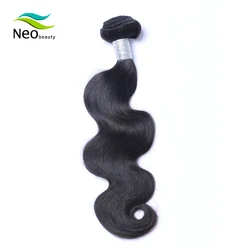 Human Hair Bundles 1/3/4 Piece Hair Extension For Women Brazilian Body Wave Human Hair Weave Bundles Black 10A Hair