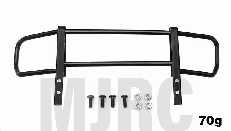 For Trax TRX-4 G500 G63 metal CNC aluminum alloy front bumper rear bumper simulation climbing car decoration stairs