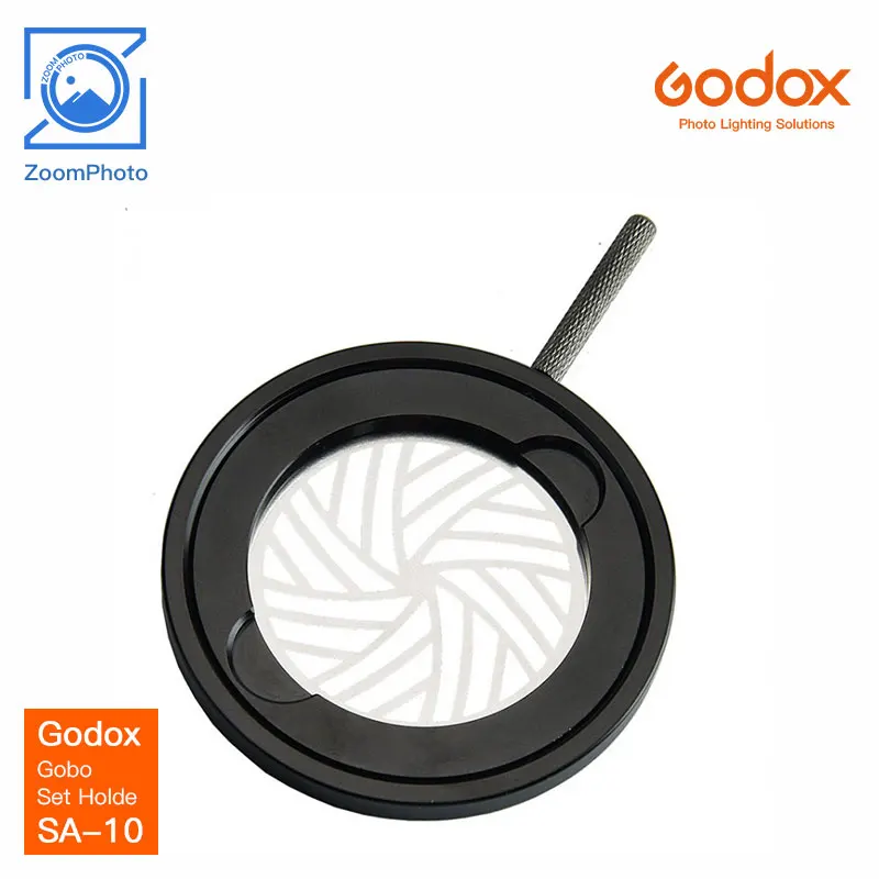 Godox Gobo Set Holder SA-10 (SA10) Accessory Fits Godox S30 LED Lamp SA-P1 Projection Attachment