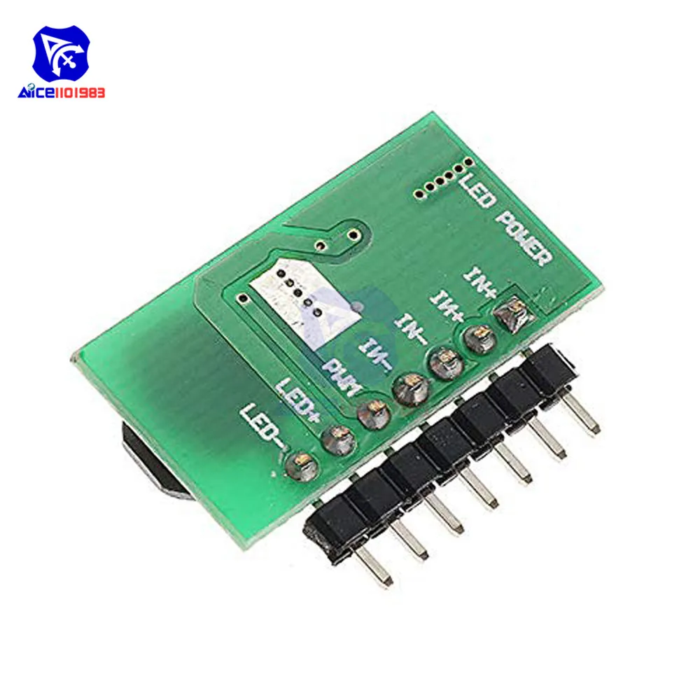 diymore DC 7 -30V 3W 700mA/1W 350mA LED Lamp Driver PWM Dimmer Control Board Capacitor Filter Short Circuit Protection Module