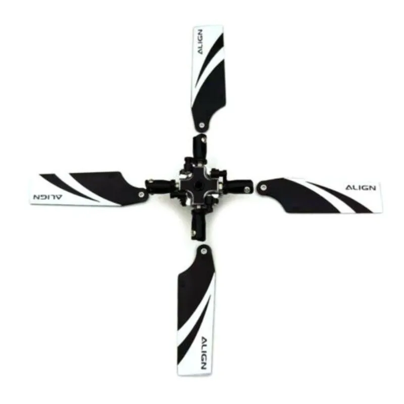 RC 500 2 Pairs blaes with 1pcs 4mm Shaft4-Blades Rotor Tail For RC 500 PRO Helicopter Kit