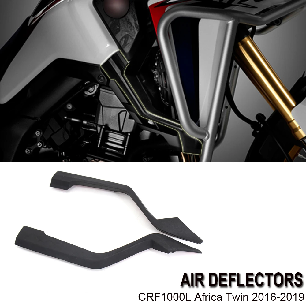 

For Honda CRF1000L Africa Twin 2016 2017 2018 2019 CRF 1000 L Motorcycle Lower Air Deflectors Kit Wind Deflector