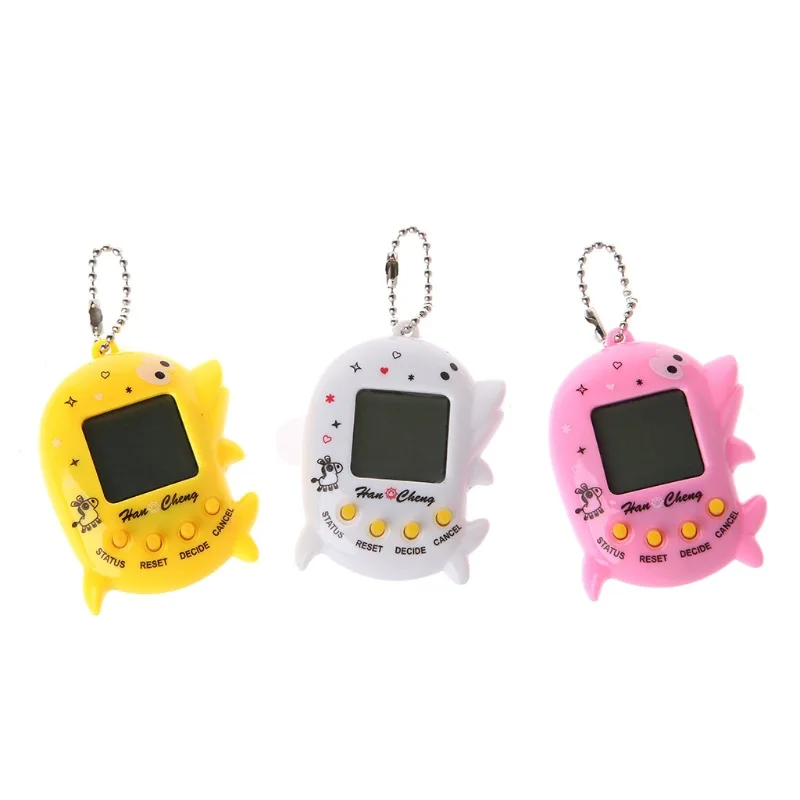 

1pc 90s Nostalgic 168 Pets In 1 Virtual Cyber Pet Toy Tamagotchis Electronic Pets Keychains Toys