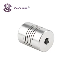 5x8x25mm / 5x5x25mm / 6.35x8x25mm Flexible Coupling Coupler Flexible Shaft For 3D Printer Stepper Motor