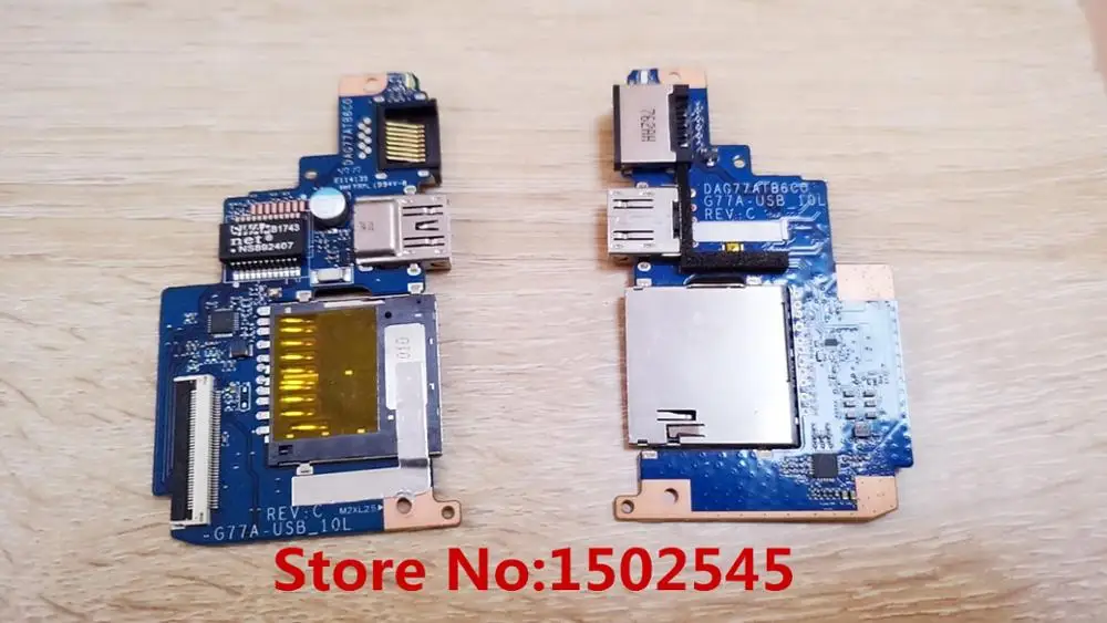 

Laptop USB Interface Board for HP 15-CK 15-CK004TX 15-CK009TX 15-CK010TX 15-CK074 NR TPN-Q201 USB Board DAG77ATB6C0