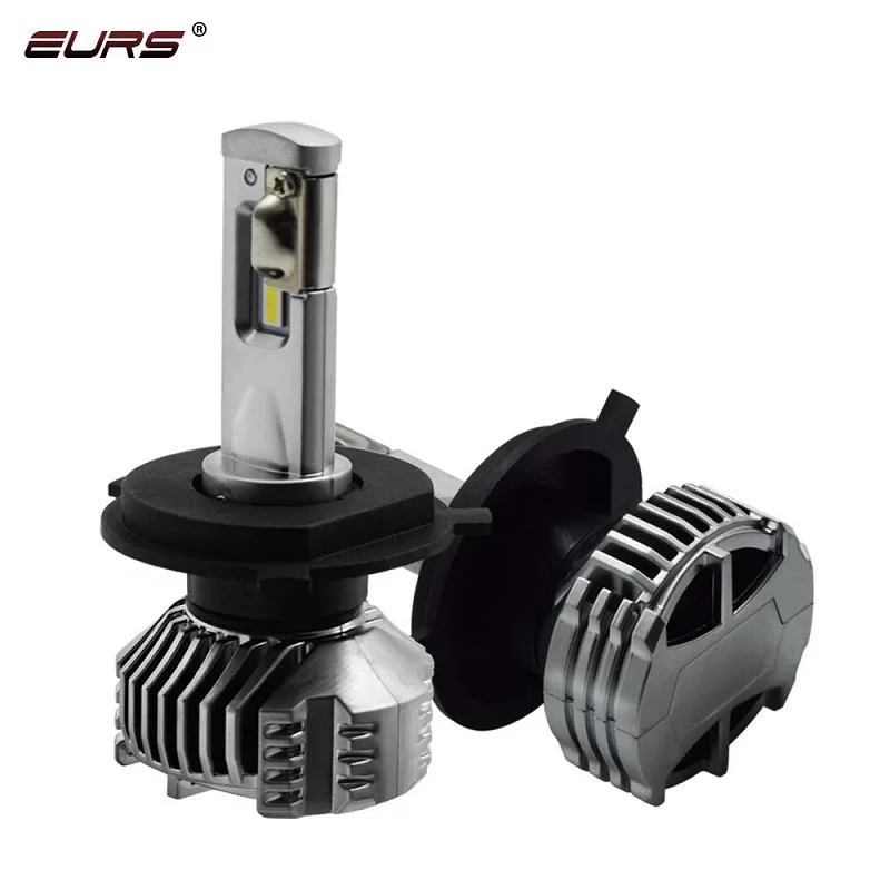 EURS 90W Car Led Headlight H4 LED H7 Bulb P12 headlamp H11 9005 9006 9012 H15 5202 D1 D2 Super bright Car Lights 13000lm 6000K