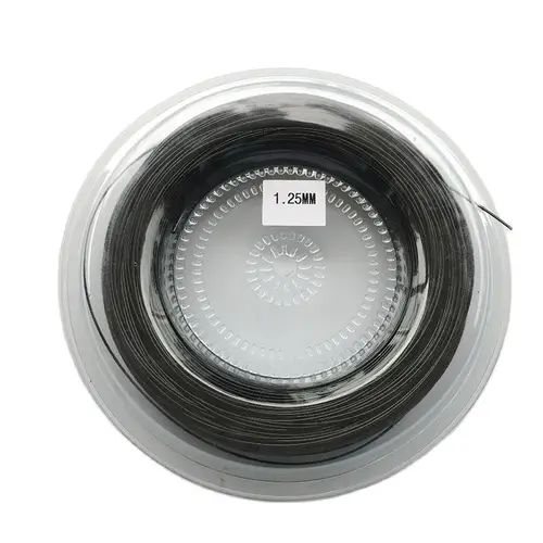 Imagen 2 del producto ZARSIA-Cordón de poliéster para raqueta de tenis, cuerdas duraderas, 1 carrete, 1,30 mm, 1,25 mm, 4G