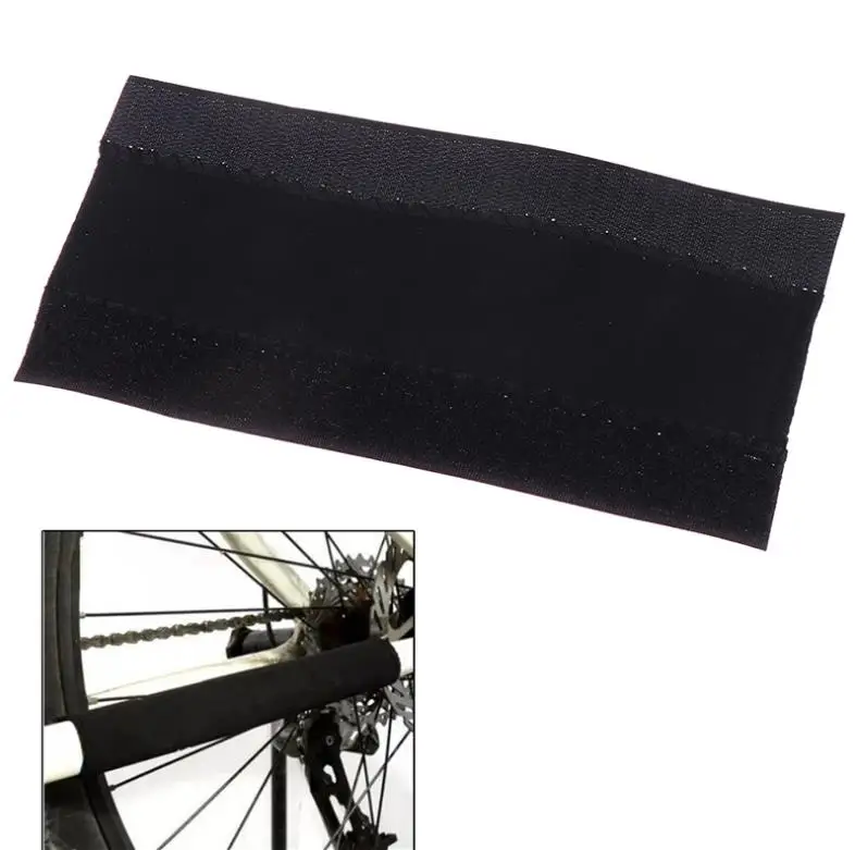 Wholesale 1pc Durable Cycling Chain Stay Chainstay Bike Bicycle Guard Cover Frame Black Protector