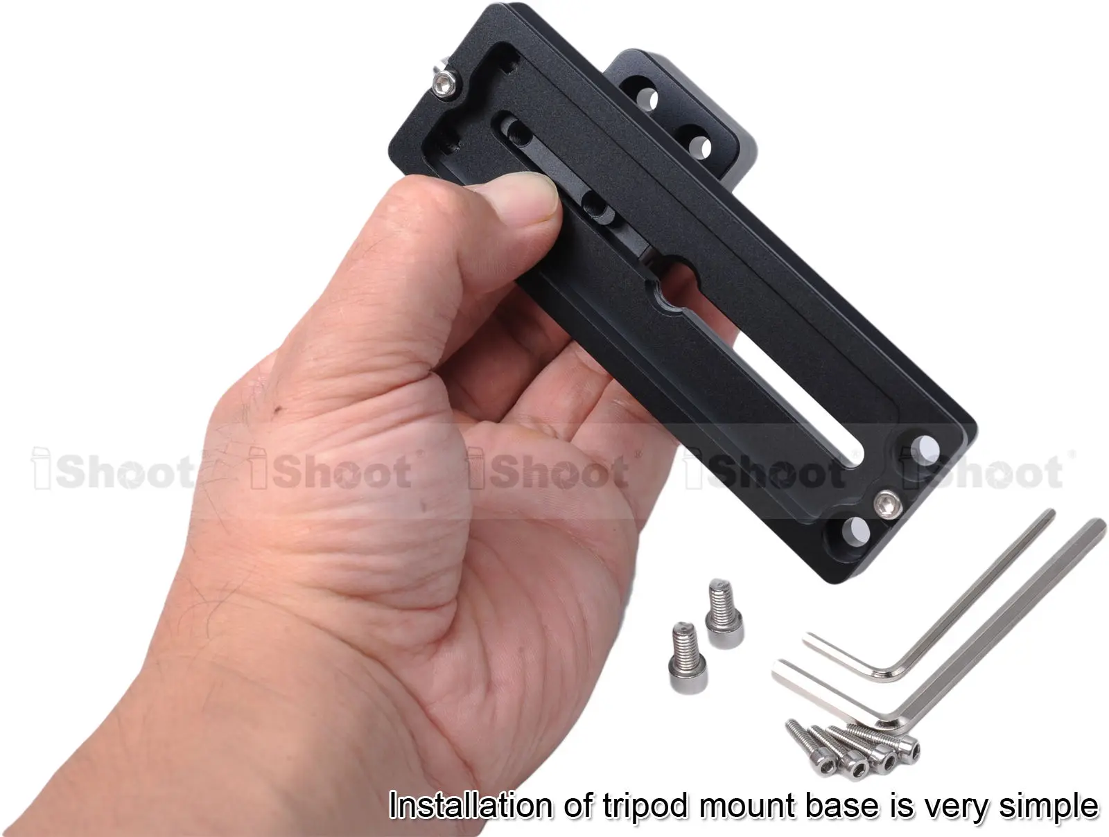 IShoot-Base de soporte de anillo para lente de cámara, placa de liberación rápida para Canon EF 300/2, 8, 400/2, 8, 600/4, 800/5,