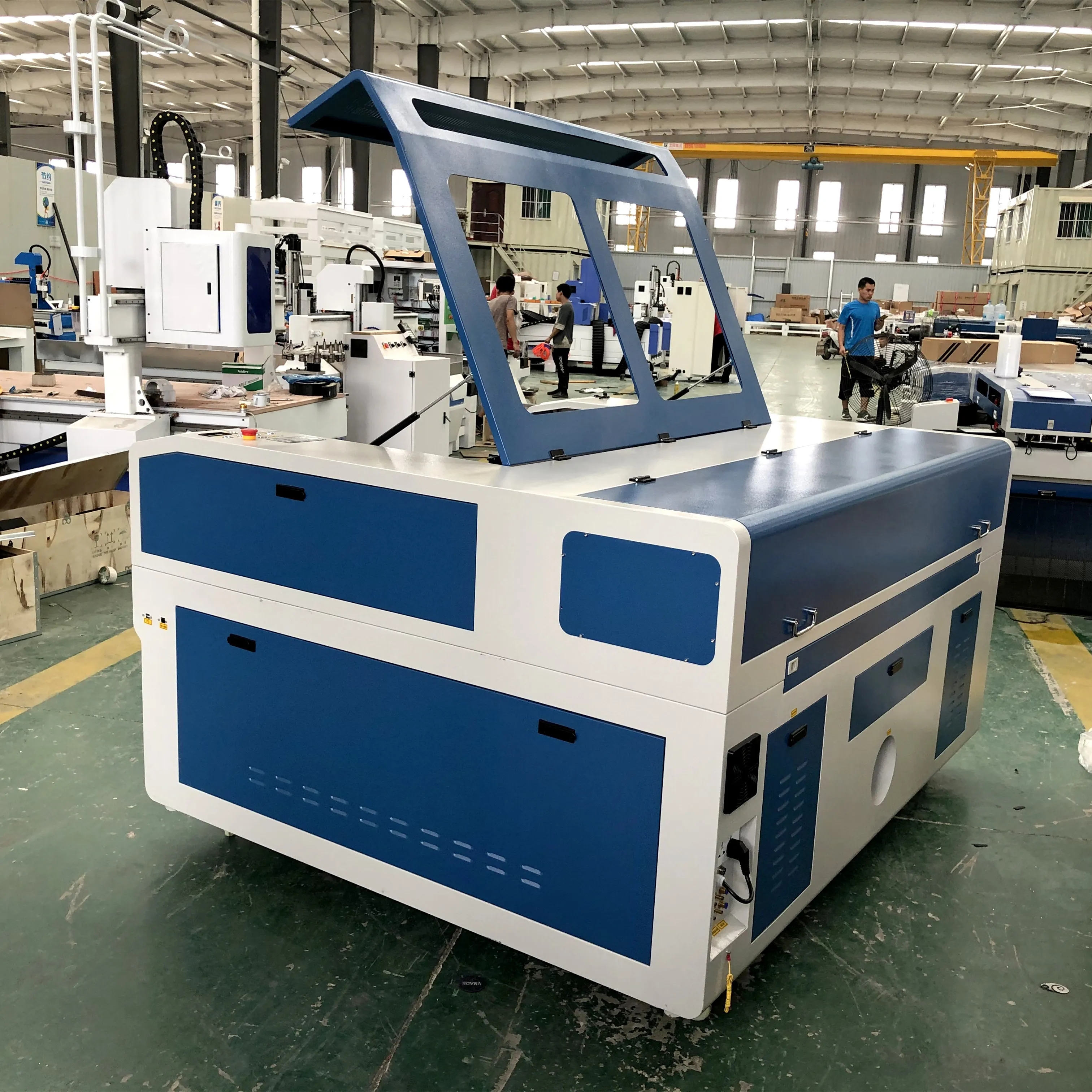 

Smart And Strong Laser Machine Engraving Stone/Wood/Metal Laser Cutting Machine Reci 180W Iron Steel Cutter