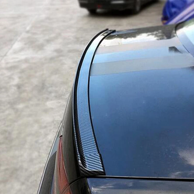 

A7 S7 S-line RS7 Universele Spoiler Auto Sticker 1.5M Car-Styling 5D Carbon Rubber Tail Wing Solderen Diy Refit for Audi