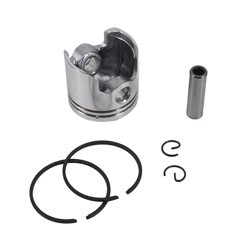 44mm Piston(44-5) 10mm Pin Set Kit For 2 Stroke 49cc Engine Chinese Pocket Dirt Bike Mini Moto Minimoto ATV Quad 4 Wheeler