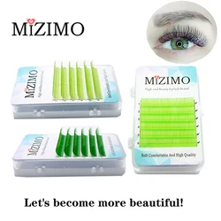 Color False Eyelashes Light Green Light Purple White Makeup Natural Soft Single Grafting Eyelash