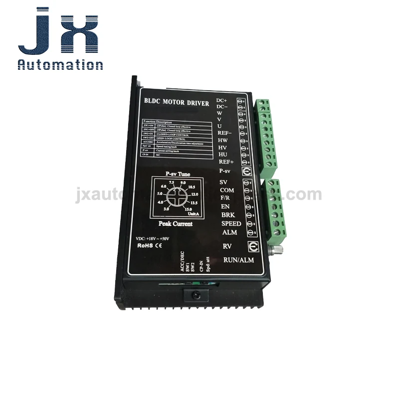وحدة تحكم BD15L DC بدون فرش 24 فولت 36 فولت 48 فولت وحدة تحكم PWM للاتصالات