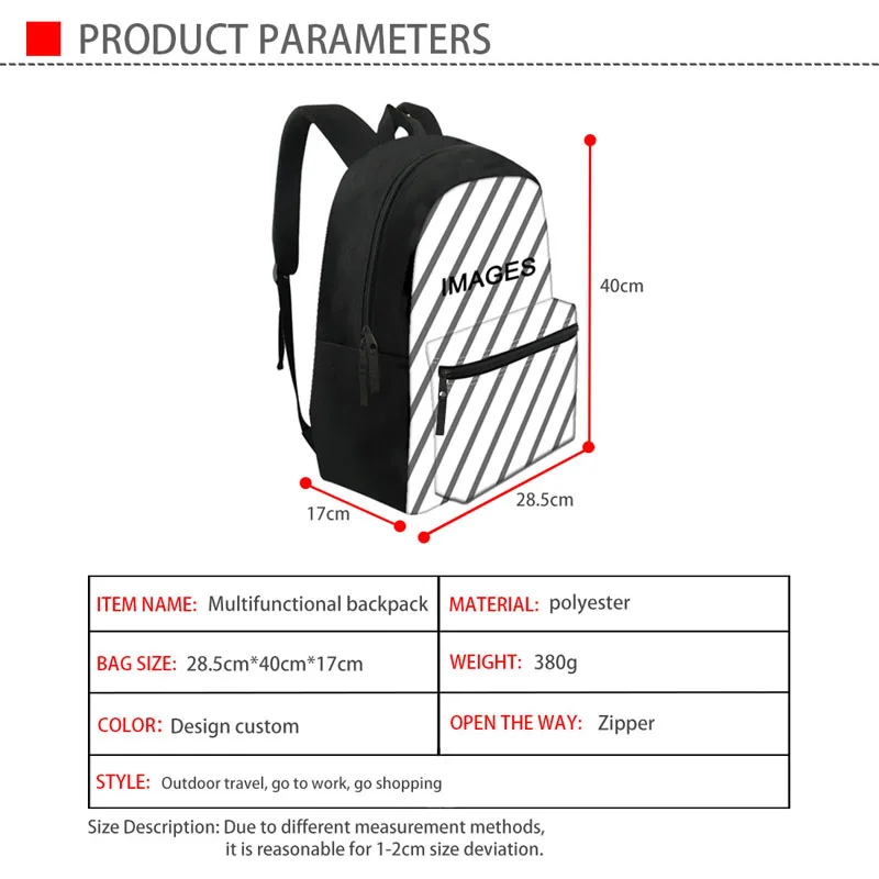 Borse da scuola per ragazzi Hockey su ghiaccio Design 3D zaino grande per adolescenti Bagpack borsa per libri per studenti elementari zaini per bambini