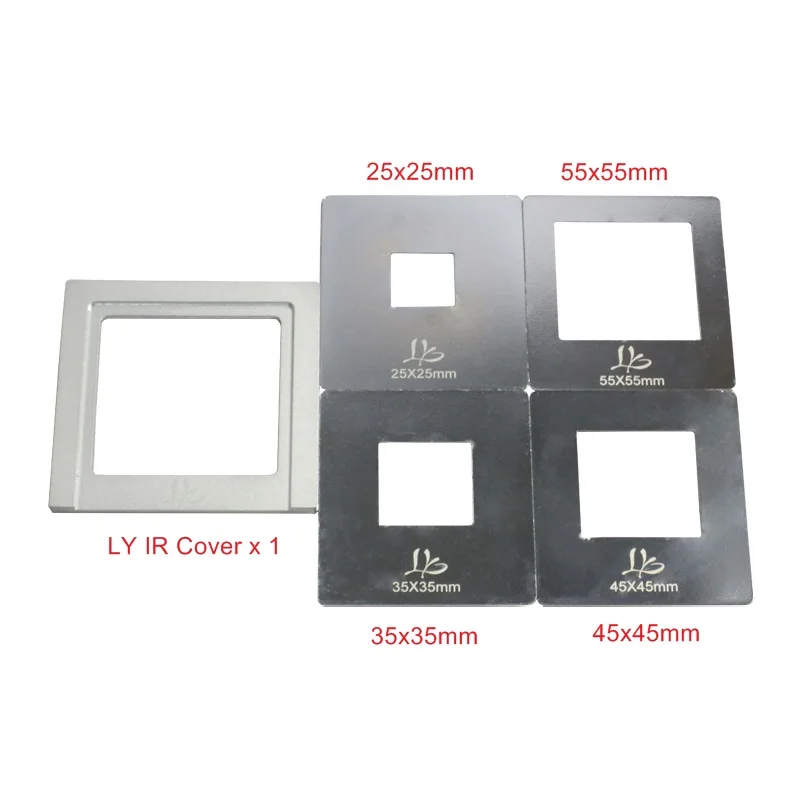 IR 메이트 반사판, IR 커버, 상단 히터 반사판 세트, IR6500 IR8500 V.2 적외선 BGA 재작업 스테이션용 범용