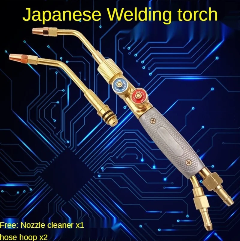 

High-grade welding torch Japanese type Jet torch Gas welding tools Oxygen acetylene Portable propane welding gun