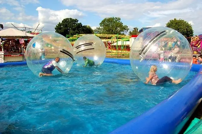 Summer Water Play Equipment For Sale Inflatable Water Walking Ball Giant Human Hamster Ball Bubble Water Zorbing Ball Clear