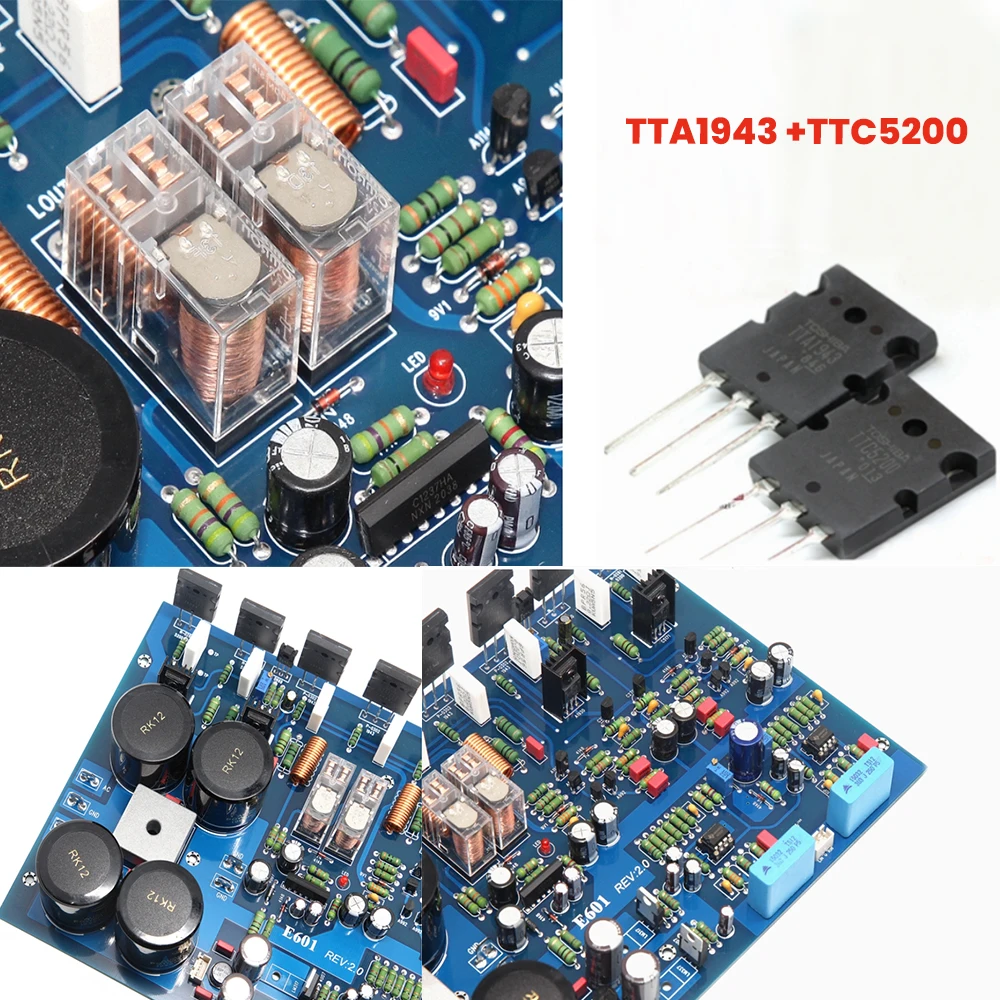 AIYIMA-Amplificador de Potência com Proteção de Voltagem, Placa Áudio, Amplificador Classe A, Home Theater, Coluna de Som, 2,0, 300W