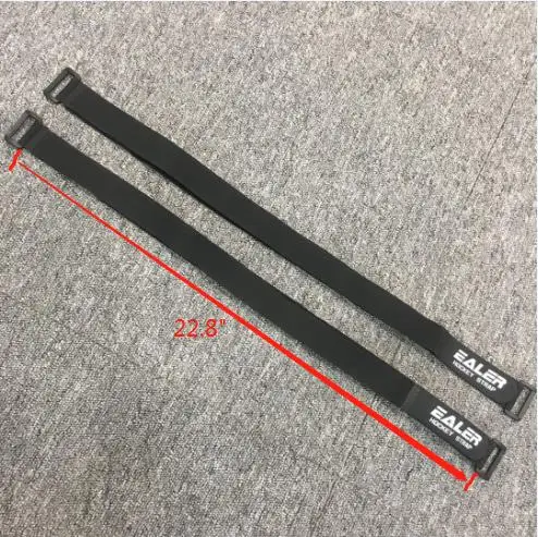 EALER HAS100 Heavy Duty Hockey Shin Straps (2 Pairs) for Easy Use