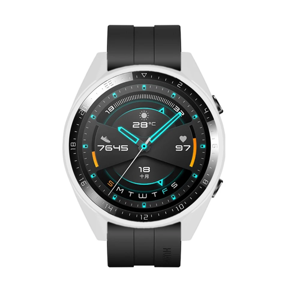 FIFATA TPU ซิลิโคนป้องกันกรณีสำหรับ HUAWEI WATCH GT/GT 2 สมาร์ทนาฬิกาสำหรับ huawei GT/GT2