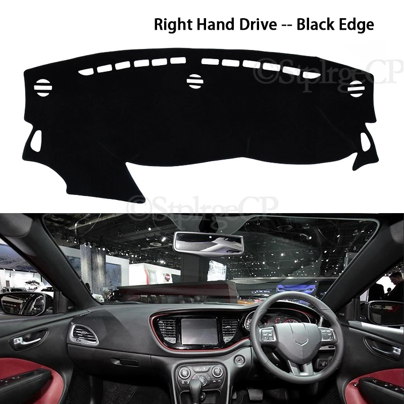 for Dodge Dart Fiat Viaggio 2013 2014 2015 2016 PF Anti-Slip Mat Dashboard Pad Sunshade Dashmat Protect Carpet Car Accessories