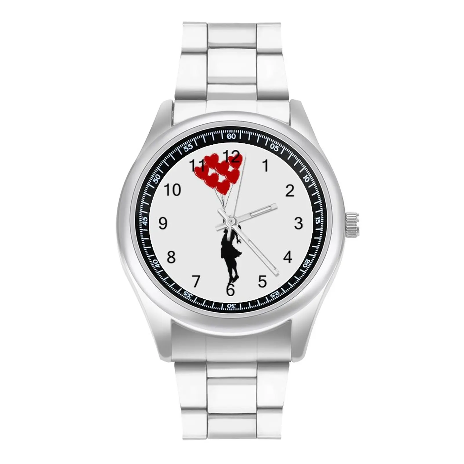 Banksy Quartz Watch Photo Creative Wrist Watch Steel Affordable Sport Teens Wristwatch