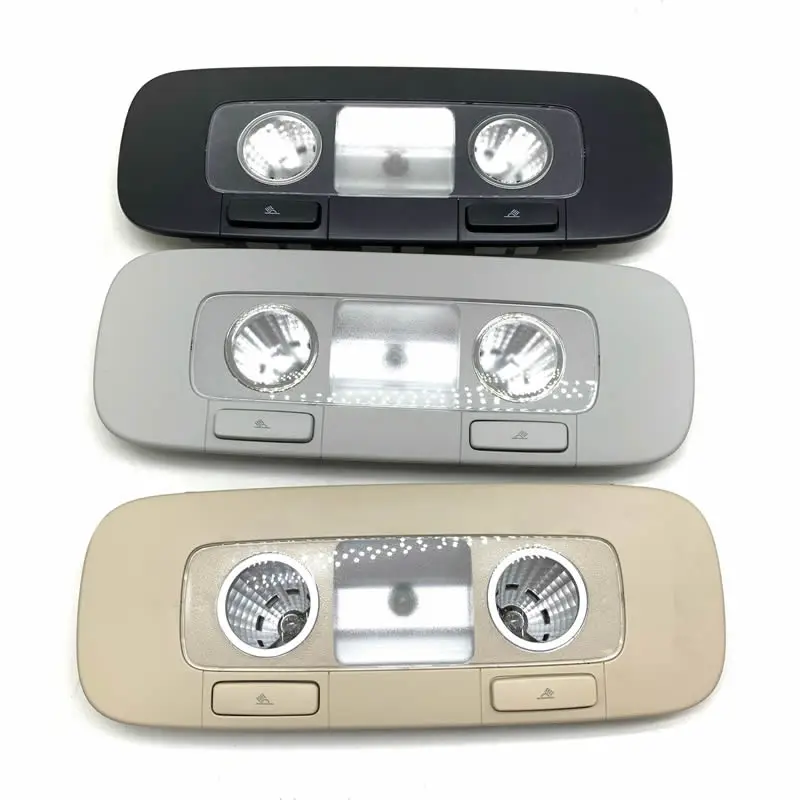 

Beige Gray Black 1KD947291A Interior Rear Dome Reading Light Lamp For VolksWagen Golf 2006-2011 GTI MK5 Passat Jetta 2005-2010