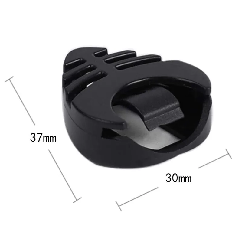 1Pc Guitar Pick Holder Mini Plastic Box Sticky Style for Acoustic Guitar Electric Guitar Bass Ukulele Accessories