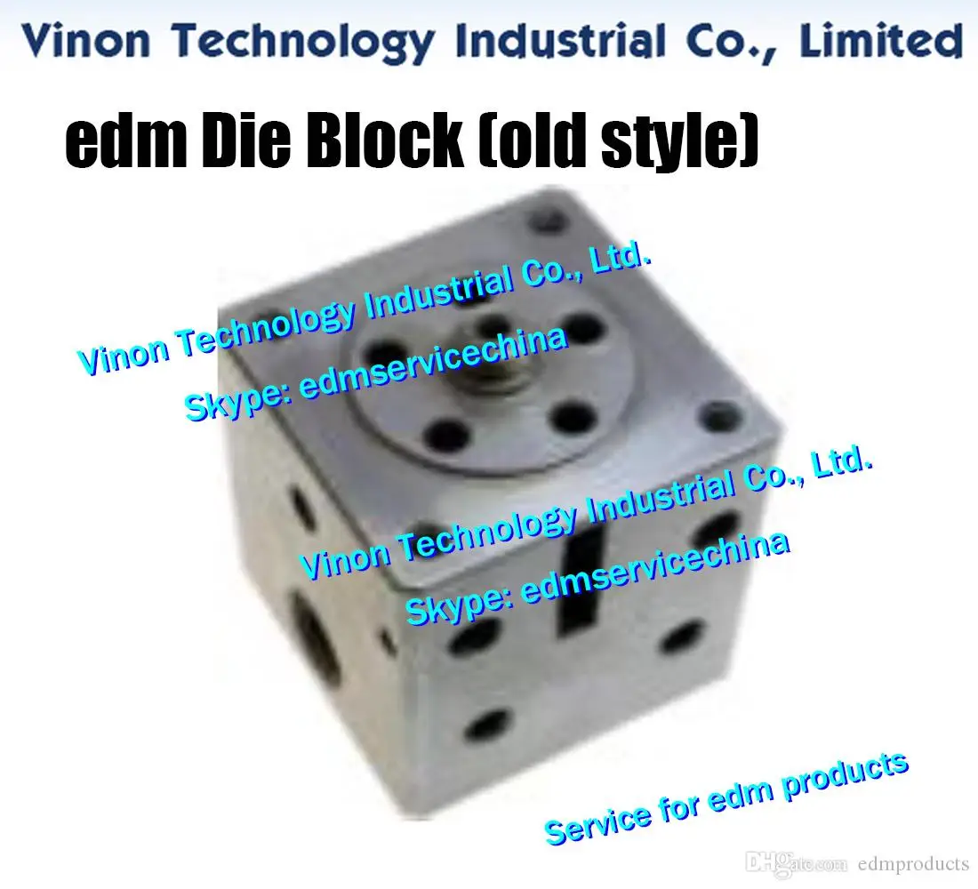 

3081247 edm Die block upper for S odick AQ325L,AQ535L,AQ360 series wire cut edm machines Conductivity Block F S5013-1