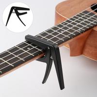 Professional Ukulele Capo Clamp Quick Clip Guitar Capos Single-handed Quick Change Ukelele Capo Guitar Musical Parts Accessories