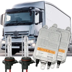 AC 100W Ballast kit HID Xenon kit Car Light bulb 12V 24V H1 H3 H7 H11 9005 9006 4300k 6000k 8000k Auto Xenon Headlight Lamp