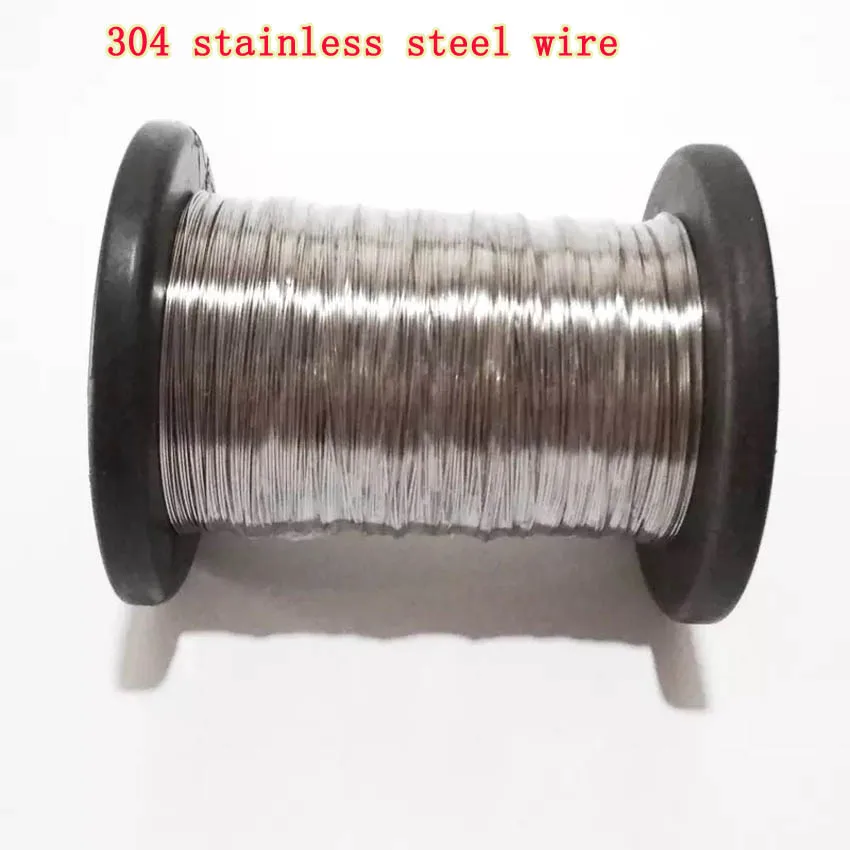 304 Anti Rust Flexible Soft Stainless Steel Wire Rope Cable Fishing Line DIY Jewelry Thread 1kg/roll