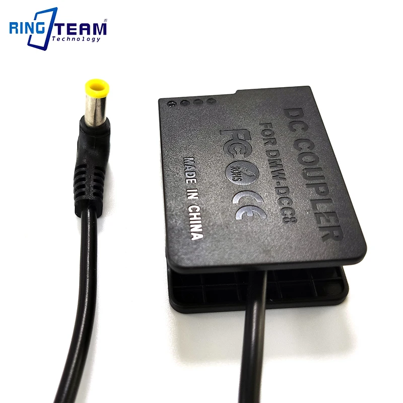 DMW-DCC8 DC المقرنة DMW-BLC12 الدمية البطارية لباناسونيك لوميكس DMC FZ1000 FZ2000 FZ200 FZ300 G7 G6 GX8 G80 G85 كاميرا