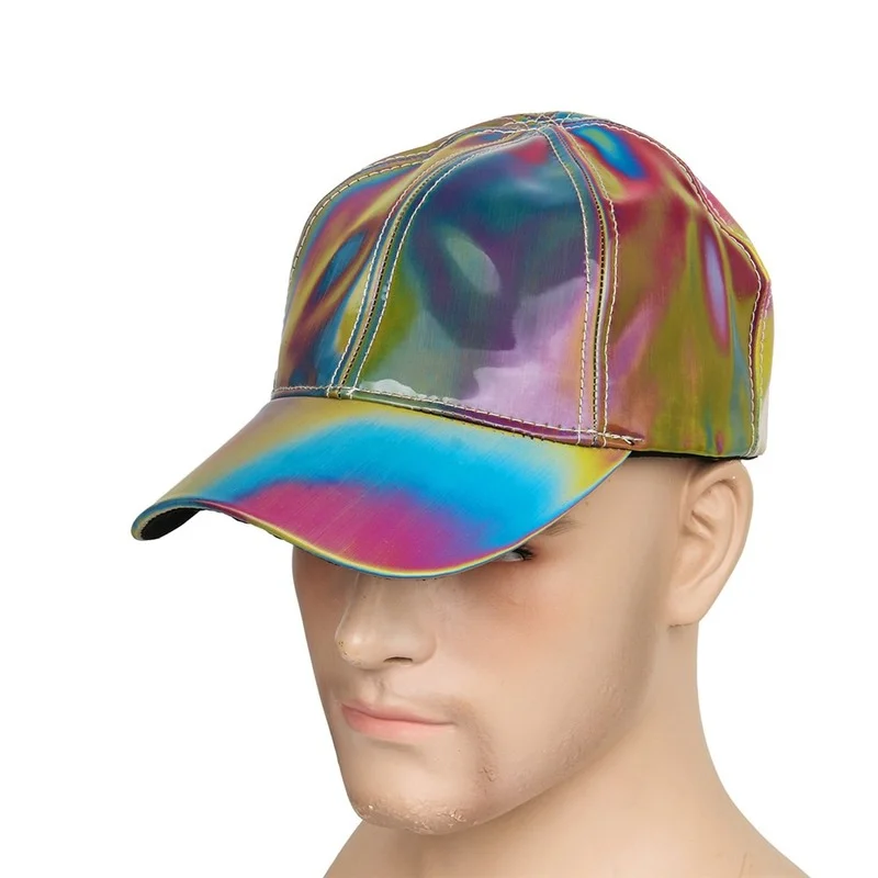 Gorra de béisbol con licencia de Marty McFly, gorro con cambio de Color arcoíris, accesorios de Regreso al futuro, Bigbang g-dragon