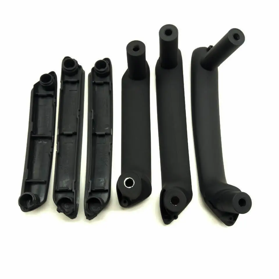 For VW Passat B5 1998-2005 3B4 867 371 3B4867179B Front Right Rear Left Rear Right Door Black Pull Grab Handles With Trim Cover